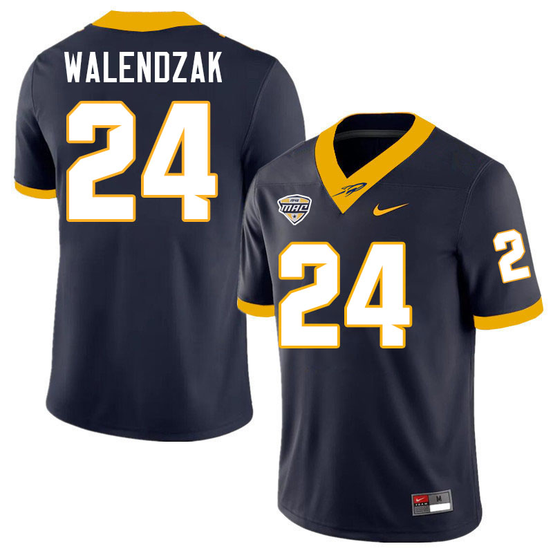 Connor Walendzak Toledo Jersey,Toledo Rockets #24 Connor Walendzak Jersey Youth College-Navy